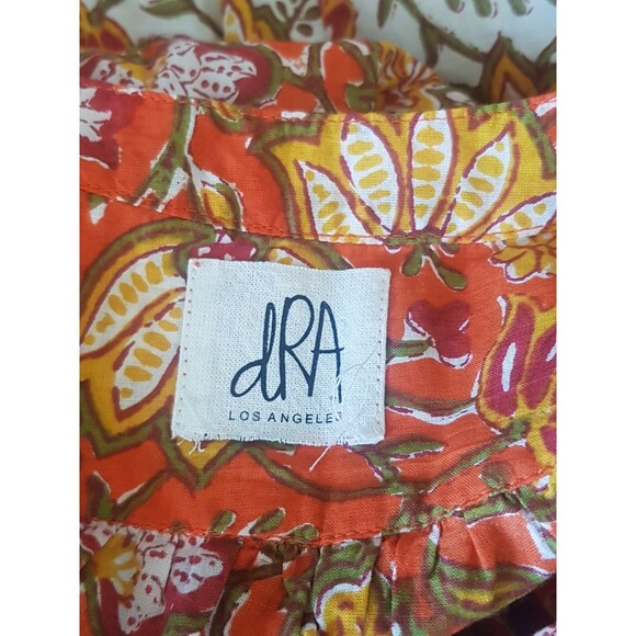 dRA Los Angeles Dress Small Bohemian Boho Cottagecore Prairie  Cottage Peasant - Picture 10 of 16